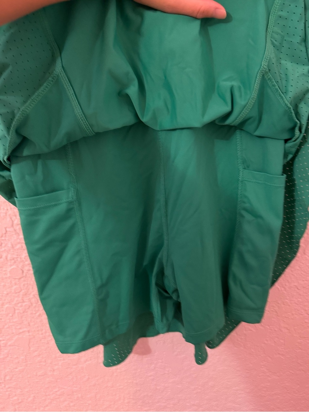 all in motion Green Sleeveless Fit & Flare Active Dress - Picture 3 of 4
